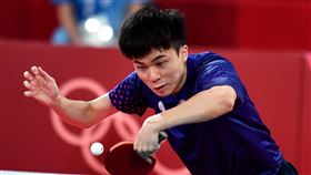 ▲林昀儒30日力爭奧運桌球男單銅牌。（圖／體育署提供）