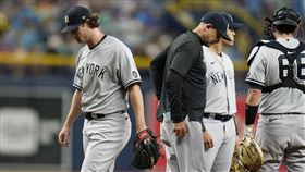 ▲柯爾（Gerrit Cole）5.1局掉8分，其中7分是自責分。（圖／美聯社／達志影像）