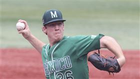 ▲Teddy Stankiewicz（泰迪）身穿墨西哥36號球衣。（圖／美聯社／達志影像）