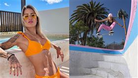 巴西滑板好手萊蒂西亞·布芬妮（Leticia Bufoni）
圖翻攝自Leticia Bufoni IG