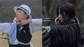  《屍戰朝鮮：雅信傳》全智賢 Netflix提供、翻攝自安山IG