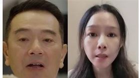 張晨光跨海跟陳柏渝合錄抖音。（圖／陳孝志提供）