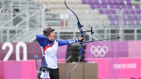 ▲東京奧運中華射箭代表隊選手林佳恩。（圖／體育署提供）