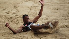 千里達及托巴哥共和國跳遠選手萊特確診，無法出賽。（圖／路透社／達志影像）