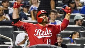 ▲沃托（Joey Votto）連7場開轟。（圖／美聯社／達志影像）