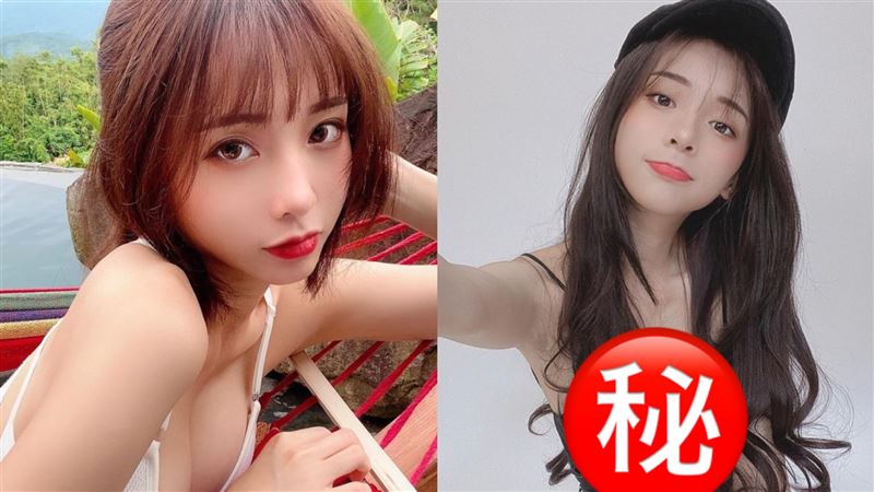 閃亮亮裡面全裸沒穿　雪胸誘惑粉全暈