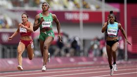 ▲奈及利亞短跑女將奧哈巴雷（Blessing Okagbare）未通過藥檢，被禁止繼續參加東京奧運。（圖／美聯社／達志影像）
