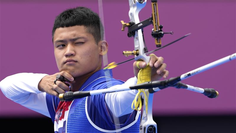 射爆韓國　湯智鈞闖進射箭個人賽4強