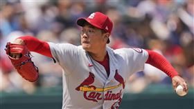 ▲聖路易紅雀韓國左投金廣鉉。（資料照／美聯社／達志影像）