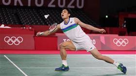 ▲周天成在奧運男單4強賽。（圖／體育署提供）