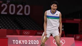 ▲東京奧運中華羽球代表隊選手周天成。（圖／體育署提供）