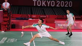 ▲中華羽球代表隊選手李洋、王齊麟拿下東京奧運羽球雙打金牌。（圖／體育署提供）