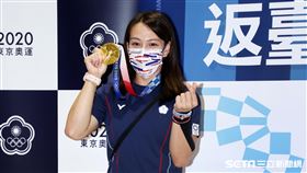 東奧舉重金牌女神郭婞淳。（記者邱榮吉/攝影）