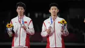 中國,雙塔,麟洋配,奧運,羽球（圖／美聯社／達志影像）