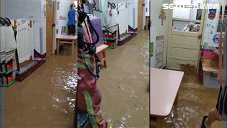 豪雨狂炸！彰化2民宅遭土石流灌入
