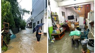 小琉球也淹慘！居民嚇：家門前有小河