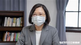 蔡英文為「81原住民族日：正名27週年回顧與前瞻」活動錄製致詞影片。（圖／總統府提供）