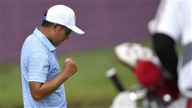 潘政琮拚加賽。（圖／路透社／達志影像）