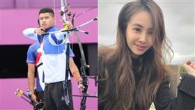 ▲湯智鈞、蔡依林。（圖／體育署提供、蔡依林IG）