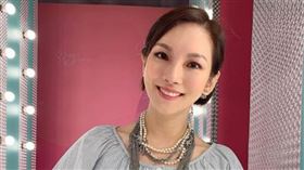 林佳儀被網友抓包出門溜狗沒戴口罩。（圖／翻攝自林佳儀臉書）