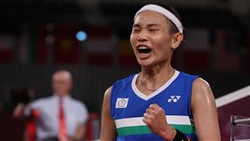 ▲戴資穎擊敗辛度闖進羽球女單金牌戰。（圖／體育署提供）