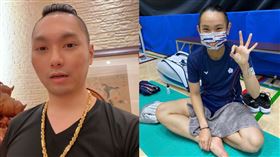 戴資穎,陳雨菲,連千毅,螃蟹,沙公 （合成圖／翻攝連千毅臉書、戴資穎IG）