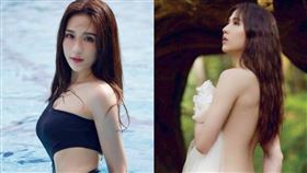 潘映竹拍寫真。（圖／奧創娛樂提供）