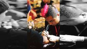 台中,刺青,吳世民,昏迷,病逝（圖／翻攝吳世民臉書）