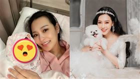 王思佳今早順利生下女兒。（圖／翻攝自王思佳臉書）