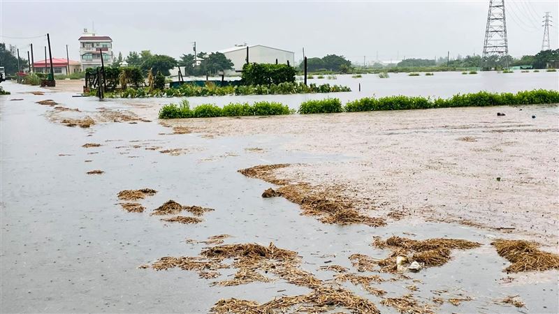 雨炸彰化海線鄉鎮　幾十年沒淹竟淹了