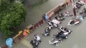 雲雨滯留，豪大雨，北港鎮，圖／翻攝自雲林北港在地生活臉書