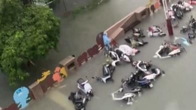 雨彈轟炸！北港全鎮泡水、廿年最嚴重