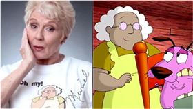 《膽小狗英雄》（Courage the Cowardly Dog）茉莉兒英語配音員西亞·懷特（Thea White） 圖翻攝自imdb