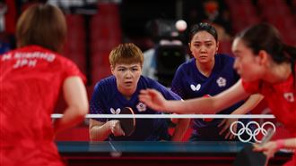 不敵日本猛烈攻勢　桌球女團8強止步