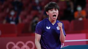 ▲東京奧運中華桌球代表隊選手鄭怡靜。