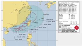 海南島附近的熱帶系統，不能排除有成颱可能性。（圖／翻攝自「台灣颱風論壇｜天氣特急」）