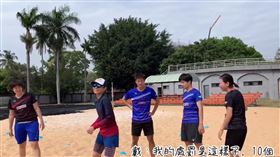 戴資穎跟4位朋友打躲避球。（圖／翻攝自戴資穎/Tai Tzu Ying臉書）