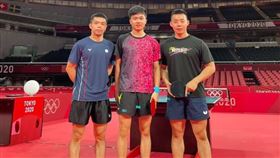 莊智淵（左起）領軍，攜手「小林同學」林昀儒、陳建安。（圖／翻攝自陳建安臉書）