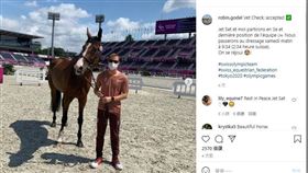 瑞士選手,馬術比賽（圖／翻攝自 Robin Godel ）