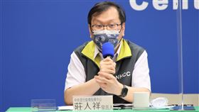 ▲0803 CDC記者會，莊人祥（圖／指揮中心提供）