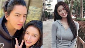 王大陸被多次拍到與蔡卓宜親密共遊。（圖／翻攝自王大陸微博）