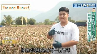 高三生擔家計讓鳳梨園轉型觀光果園