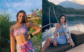 土耳其女子排球隊古妮絲，身高有197公分。（圖／翻攝自zehragns18 IG）