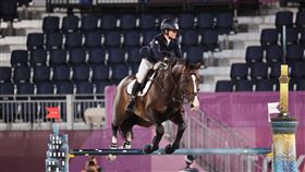 ▲東京奧運馬術陳少曼。（圖／體育署提供）