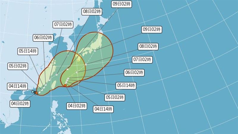 又1熱帶低壓生成！準雙颱包夾台灣