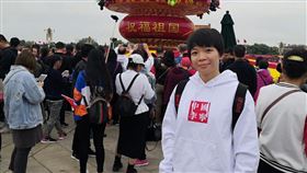 中國羽球女子雙打選手陳清晨，抗議對手韓國隊擊球時喊聲太大聲，抗議未果後，竟然發聲反制（圖／翻攝自微博）