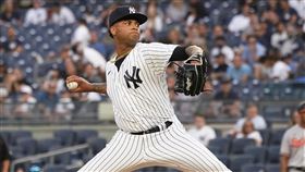 ▲洋基新秀希爾（Luis Gil）大聯盟初登板6局無失分。（圖／美聯社／達志影像）