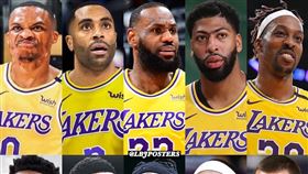 洛杉磯湖人。（圖／翻攝自ＰＴＴ）