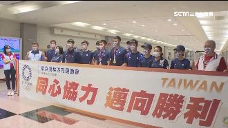 「麟洋配」返台　想回家吃媽媽煮的飯