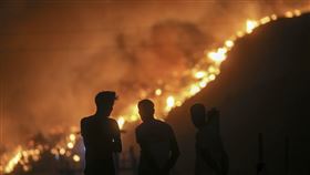 土耳其過去8天發生近200起森林野火，其中15起林火未獲控制。（圖／美聯社／達志影像）